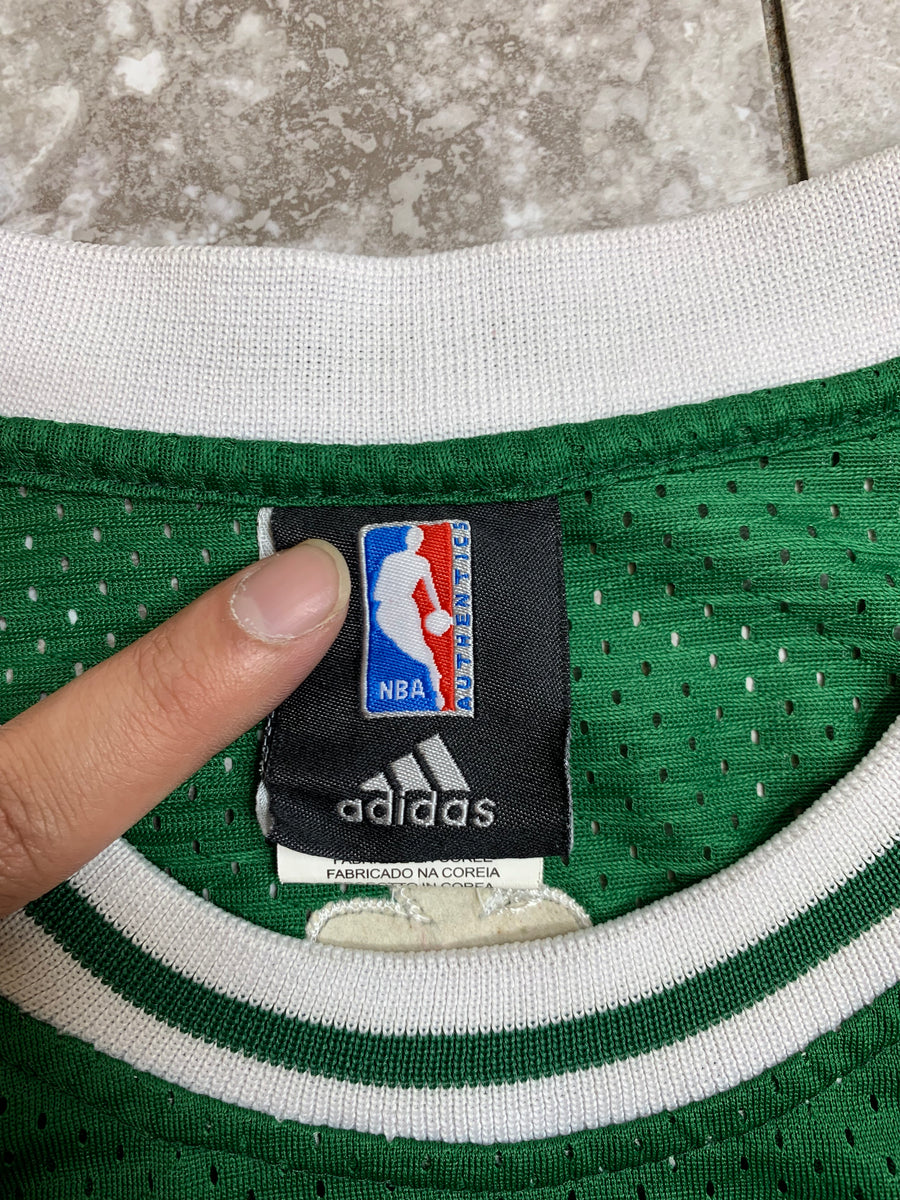 Authentic NBA Adidas Boston Celtics Ray Allen Jersey 20 Size XL Green