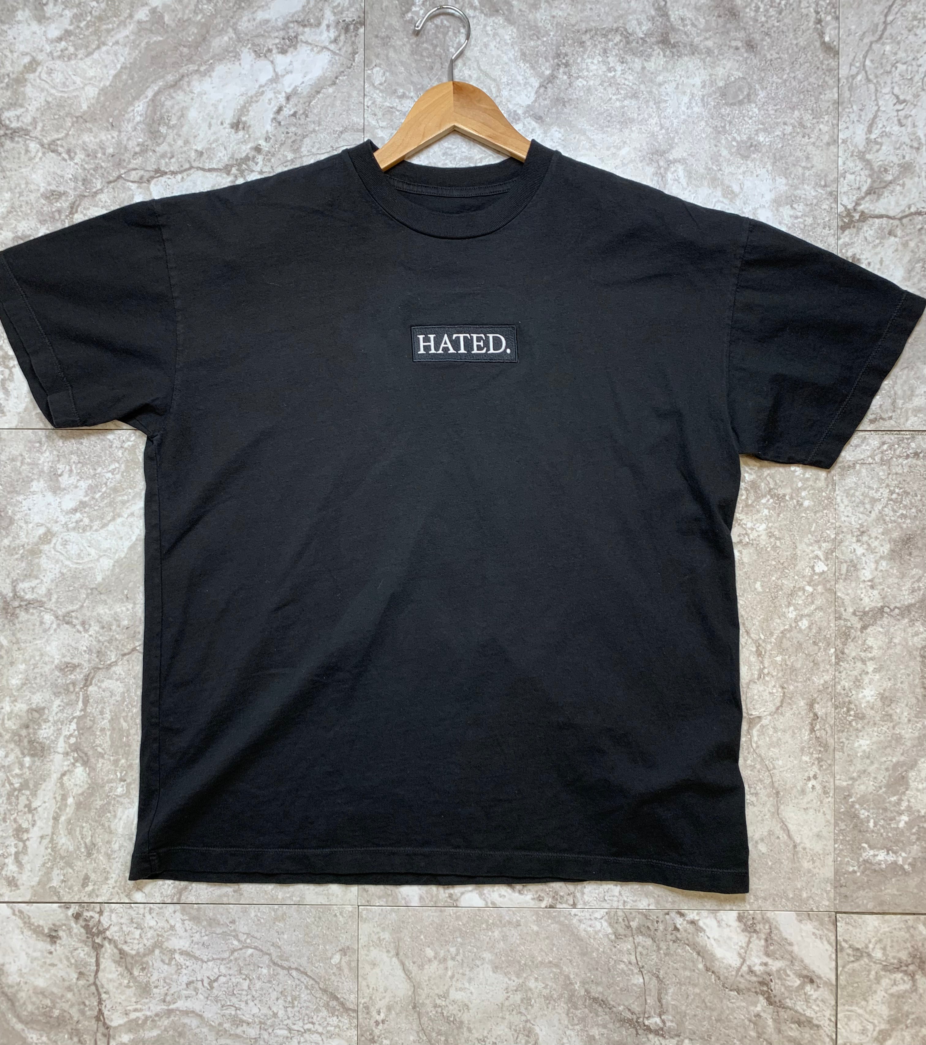 Hated Embroidered Box Logo Tee